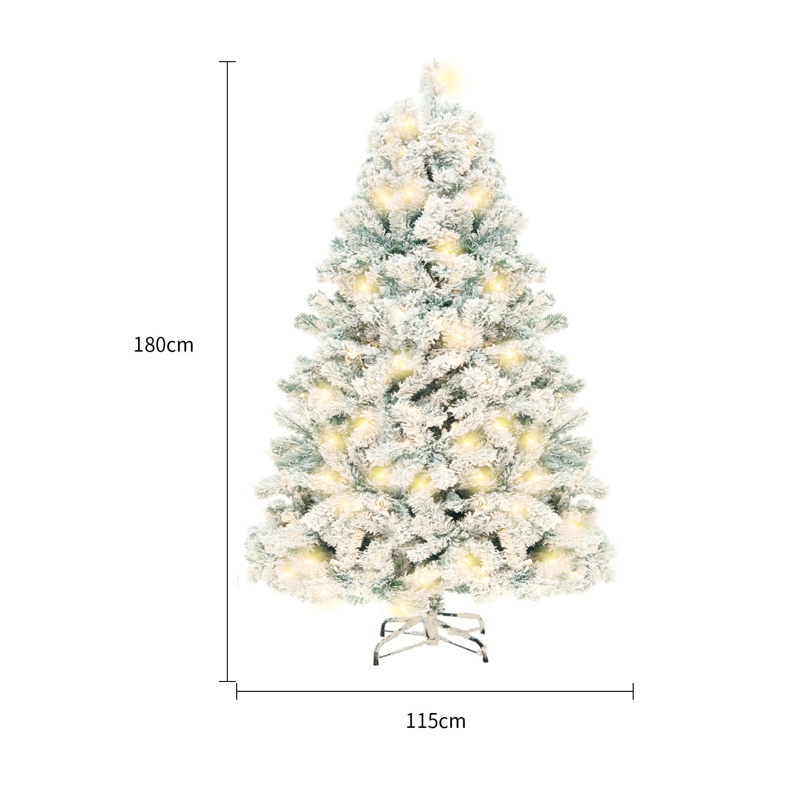 Christmas Tree PVC Artificial Snow Christmas Tree Mall Window Decoration Tree Cedar Christmas Tree Christmas Decoration Supplies – view 11