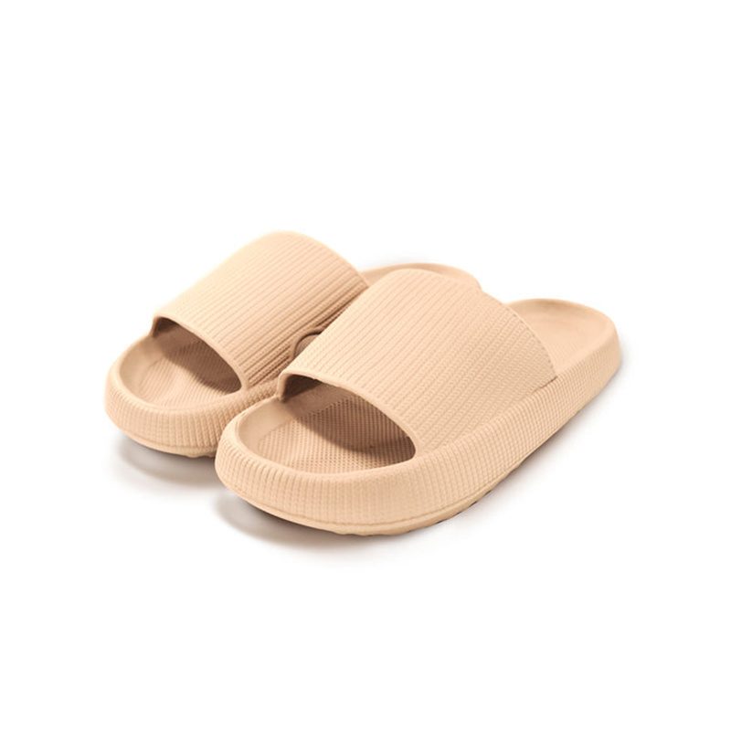 EVA Rubber Foam Soft Bottom Indoor Couple Drag – Oat Latte