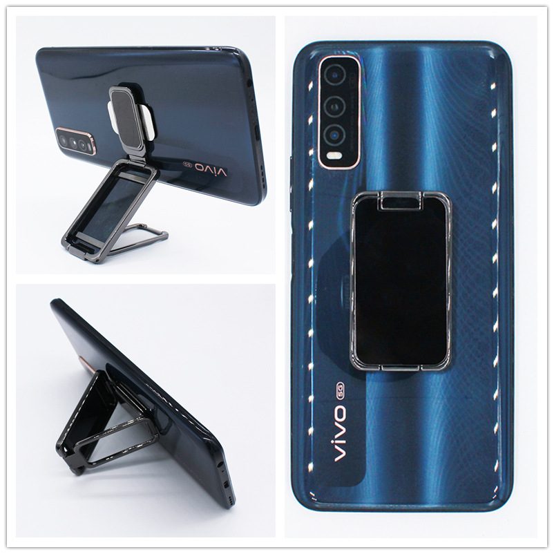 Foldable Mobile Phone Holder Ring Buckle Retractable Desktop CellPhone Stand Car Magnetic Bracket Office Accessories – view 8