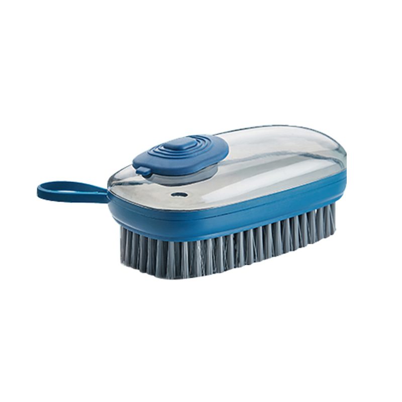 Multifunctional Automatic Liquid Cleaning Brush Soft Shoe Brush Clean Wash Shoe Artifact Laundry Brush Household Brush Clothes – Blue