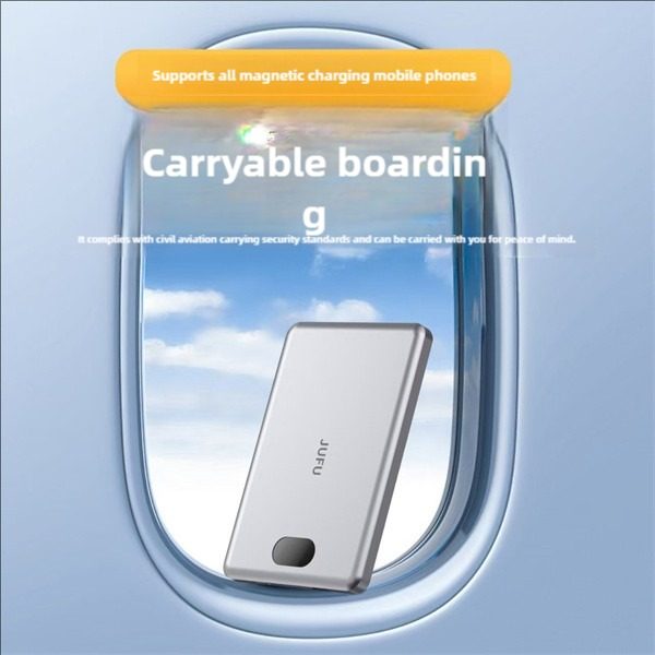 Adaptable To The Whole Scene With Magnetic Wireless Power Bank, A Savior For Travel And Office, Magnetic Charging In Seconds, Portable, Small And Large Capacity – view 5