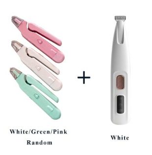 2 In 1 Pet Nail Clippers With Led Light Dog Cat Special Blood Line Scissors Multifunction Animals Paw Nail Trimmer Pet Supplies – Set10