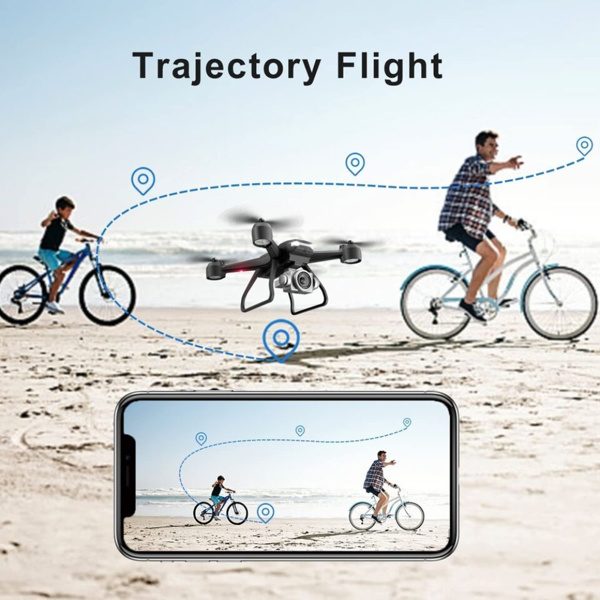 4DRC V14 Professional Drone 6K High-definition Dual Camera Wifi FPV Portable RC Quadcopter 2 Batteries, Logistics Randomly Sent By UPS And USPS. – view 3