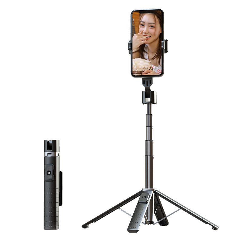 Quadrupod Double Fill Light Mobile Phone Bluetooth-compatible Selfie Stick – 4 Style / USB
