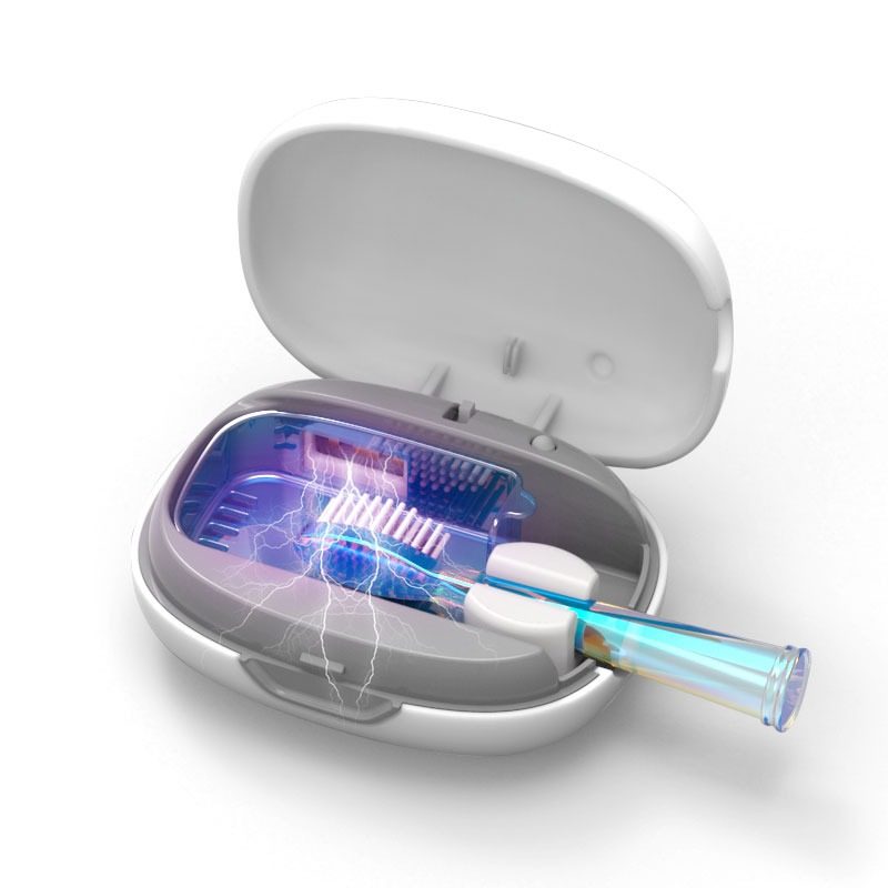 The White Toothbrush Sterilization Box Can Sterilize Effectively To Protect Your Oral Cavity. It's Simple And Elegant, Making Brushing Teeth Healthier And More Reassuring. – view 8