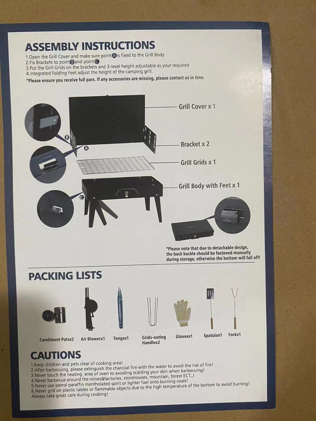 Black Portable Square Carbon Oven – view 10