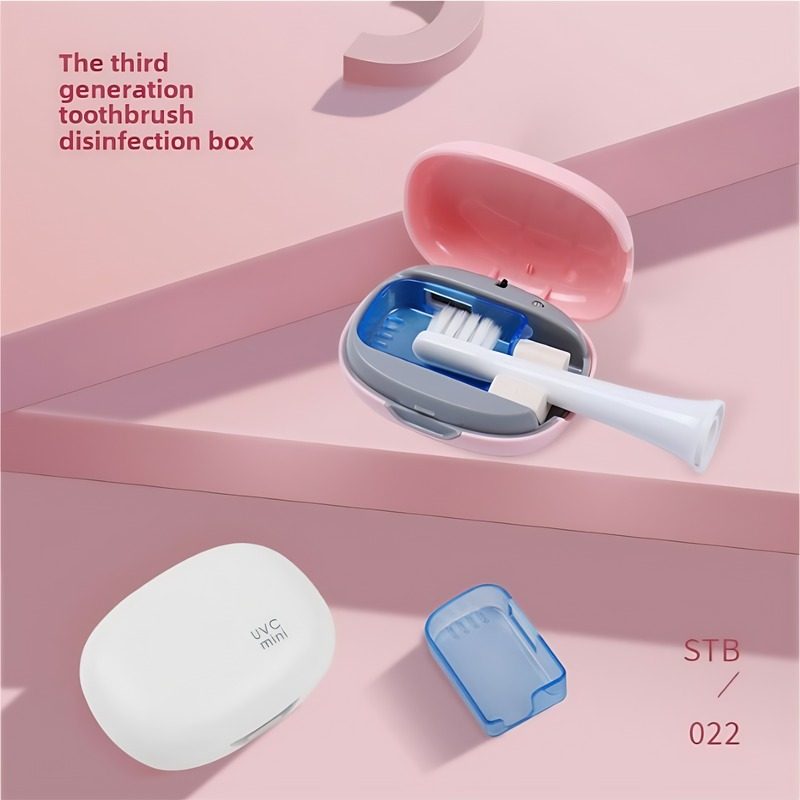 The White Toothbrush Sterilization Box Can Sterilize Effectively To Protect Your Oral Cavity. It's Simple And Elegant, Making Brushing Teeth Healthier And More Reassuring. – view 6