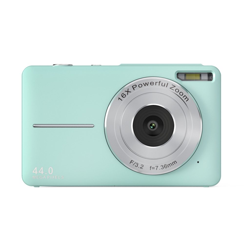 Mini Digital Camera Children's HD Digital Camera Student Mini Digital Camera Boys And Girls Christmas Birthday Gift Children's Entry-level Camera – Green