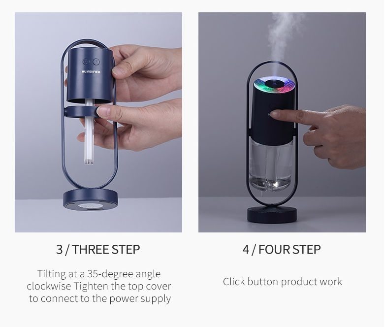 Magic Shadow USB Air Humidifier For Home With Projection Night Lights Ultrasonic Car Mist Maker Mini Office Air Purifier – view 15