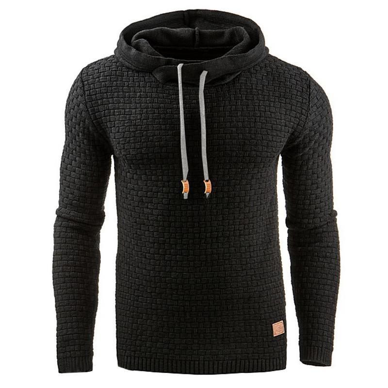 Men's hoodies sweater – Black