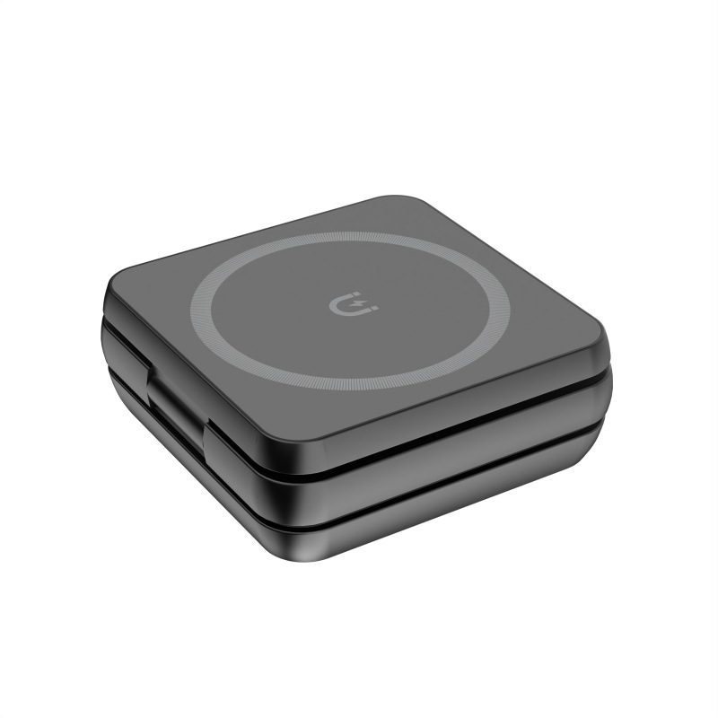 Magnetic Suction Wireless Charging And Folding Phone Holder – view 8