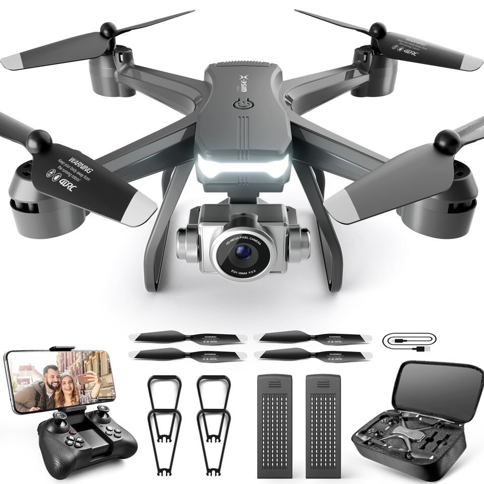 V14 Professional Drone 6K HD Dual Camera Wifi FPV Portable RC Quadcopter 2 BATTERY,Drones Suitable For Adults & Beginners.Logistics Is Randomly Sent By UPS,USPS, . – view 12