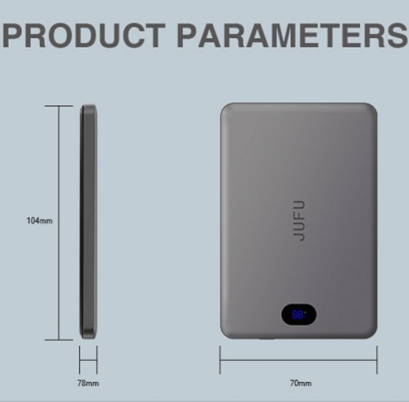 Adaptable To The Whole Scene With Magnetic Wireless Power Bank, A Savior For Travel And Office, Magnetic Charging In Seconds, Portable, Small And Large Capacity – view 7
