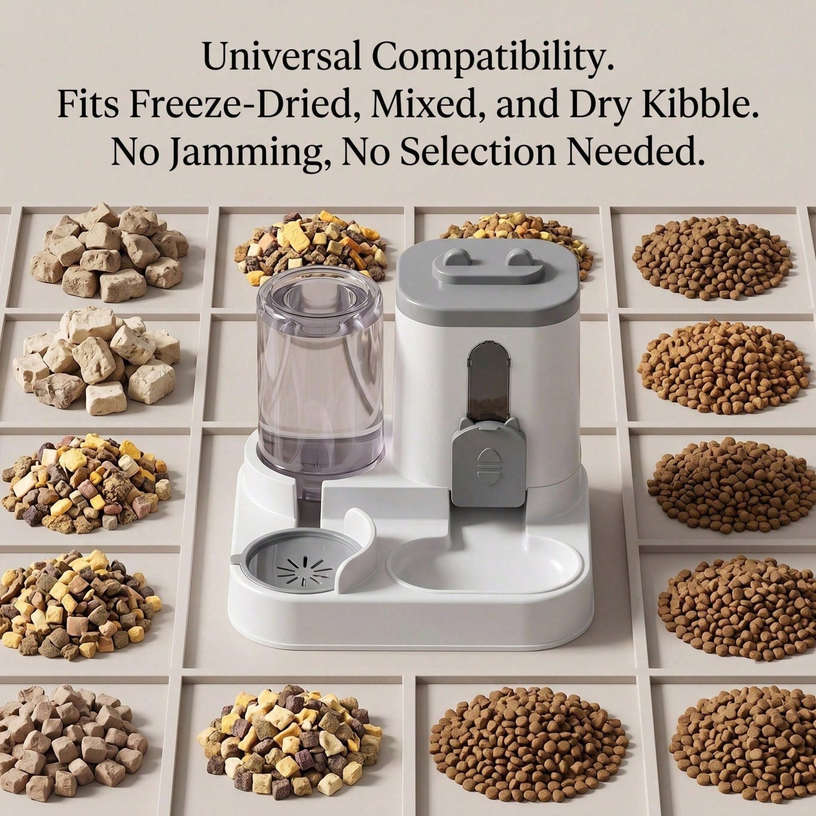 4 Colors Gravity Pet Feeder Water Dispenser Cute Cat Shaped Automatic Food Water Bowl Large Capacity Detachable Stable Anti Slip Base Feeding Supplies For Cats Puppies Small Animals Home Indoor Use – view 9