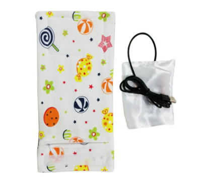 USB Milk Water Warmer Travel Stroller Insulated Bag Portable Baby Nursing Bottle Heater Cover Baby Food Warmer Bottle Warmer – Candy