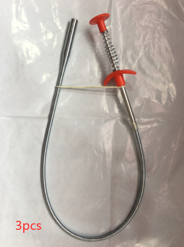 60CM Sewer Dredger Spring Pipe Dredging Tool Household Hair Cleaner Drain Clog Remover Cleaning Tools Household For Kitchen Sink Kitchen Gadgets – view 24