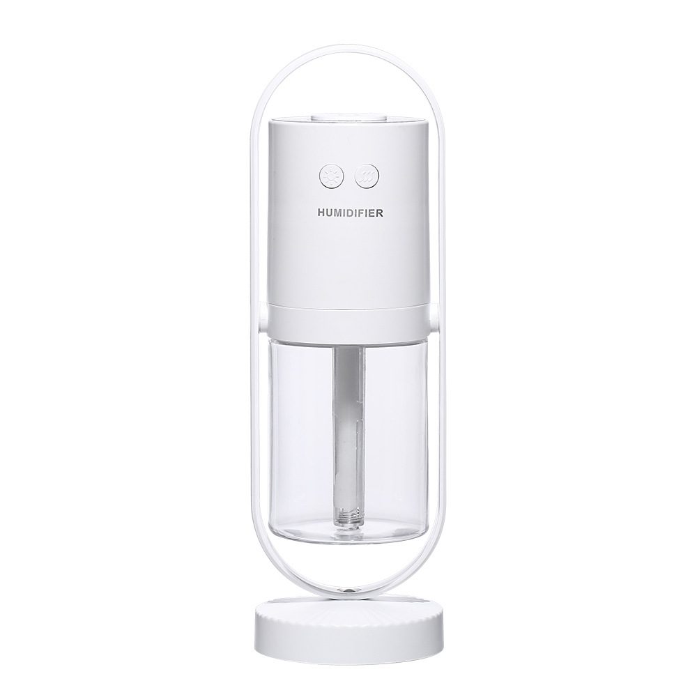 Magic Shadow USB Air Humidifier For Home With Projection Night Lights Ultrasonic Car Mist Maker Mini Office Air Purifier – White