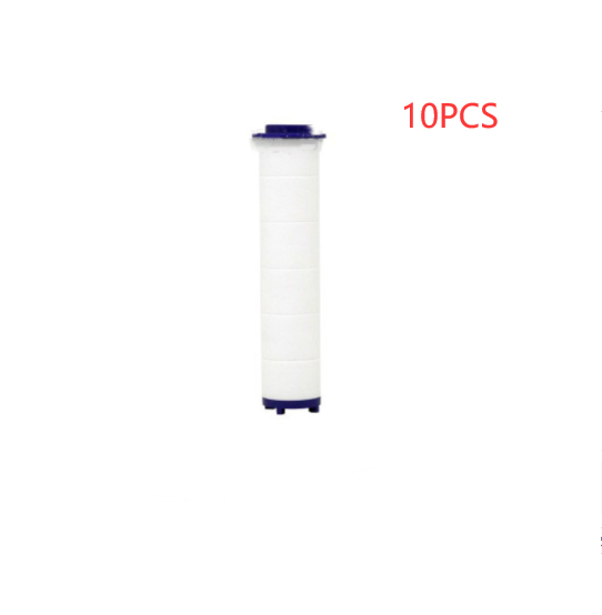Shower Head Water Saving Flow 360 Degrees Rotating With Small Fan ABS Rain High Pressure Spray Nozzle Bathroom Accessories – Pp cotton 10PCS