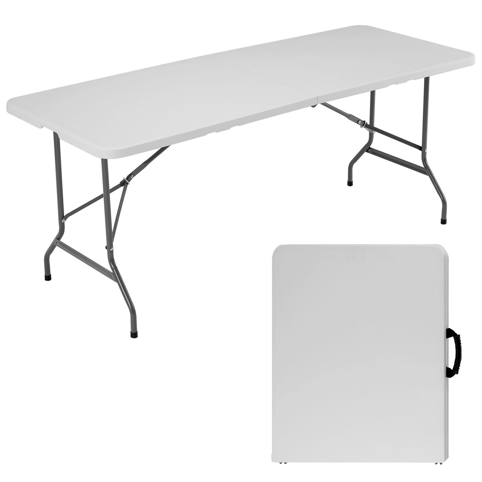 Folding Table Outdoor Indoor Heavy Duty Portable Table With Carrying Handle For Camping Picnic Party – view 5