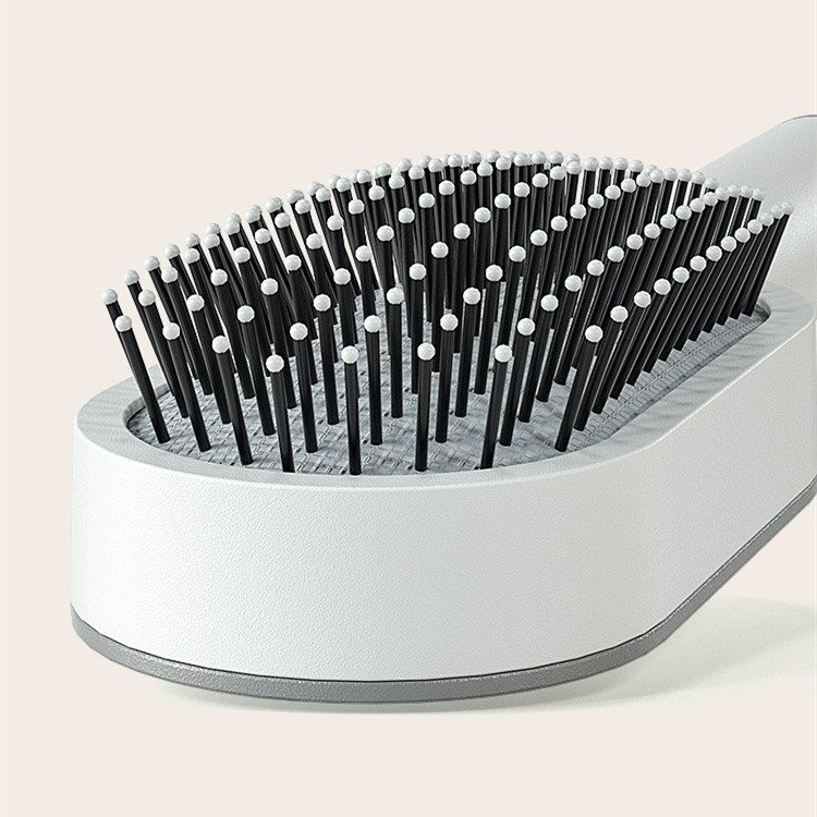 Self Cleaning Hair Brush For Women One-key Cleaning Hair Loss Airbag Massage Scalp Comb Anti-Static Hairbrush – view 24