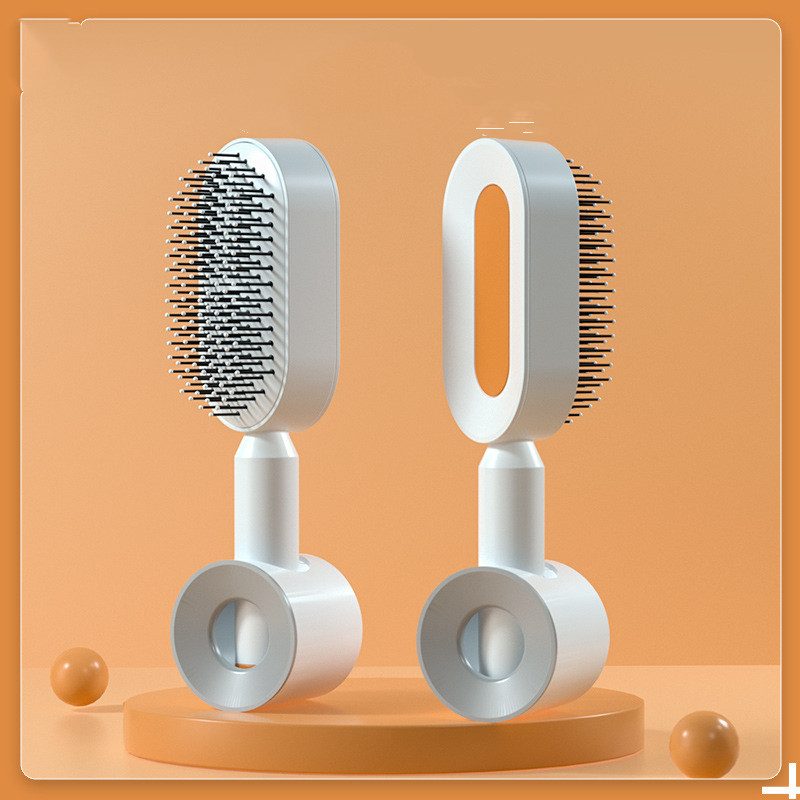 Self Cleaning Hair Brush For Women One-key Cleaning Hair Loss Airbag Massage Scalp Comb Anti-Static Hairbrush – view 16