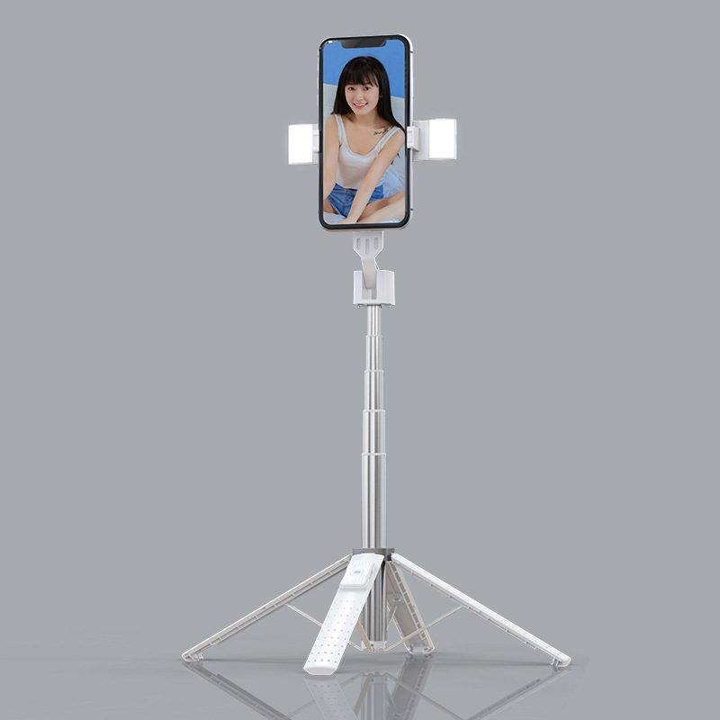 Quadrupod Double Fill Light Mobile Phone Bluetooth-compatible Selfie Stick – view 7