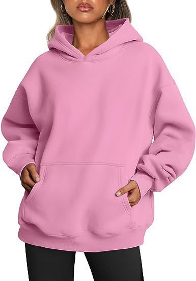 Women's Hoodies With Pockets Fashion Solid Sweatshirt Oversized Hooded Sweater Womens Clothing – view 19