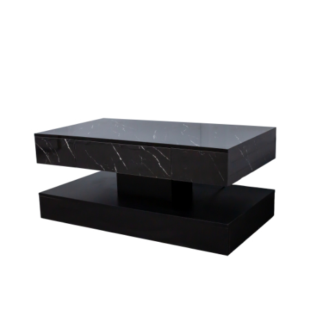 6.93IN High LED Coffee Table,Modern Coffee Table For Living Room,Living Room Tables,Large Living Room Furniture,LED Lights – view 11