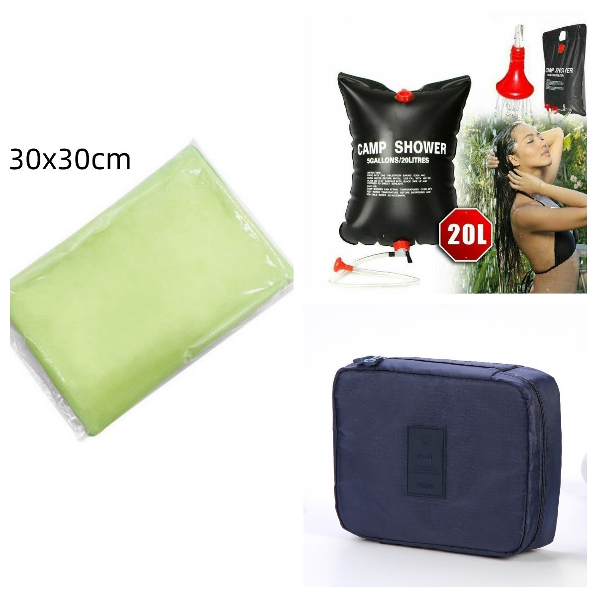 Portable Cosmetic Bag Waterproof Divider Multi-grid Pockets Toiletry Bags Travel Storage Handbags Women Make Up Bag – view 14