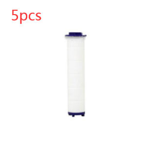 Shower Head Water Saving Flow 360 Degrees Rotating With Small Fan ABS Rain High Pressure Spray Nozzle Bathroom Accessories – 5PC pp cotton
