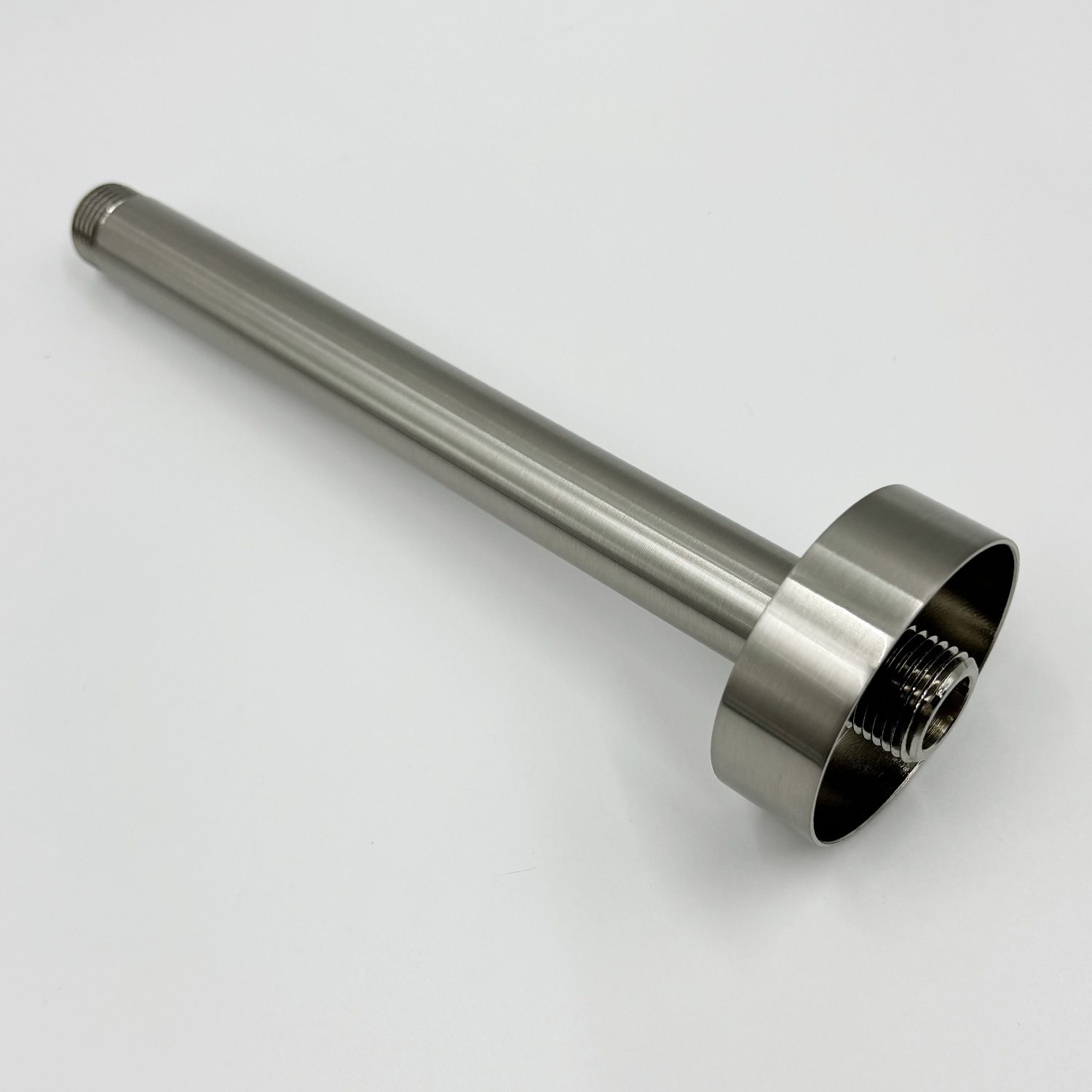 Ceiling Mounted Shower Arm With Flange, Rain Shower Arm Universal Connection, For Fixed Rain Shower Head, 304 Stainless Steel, Bathroom Accessories – view 10