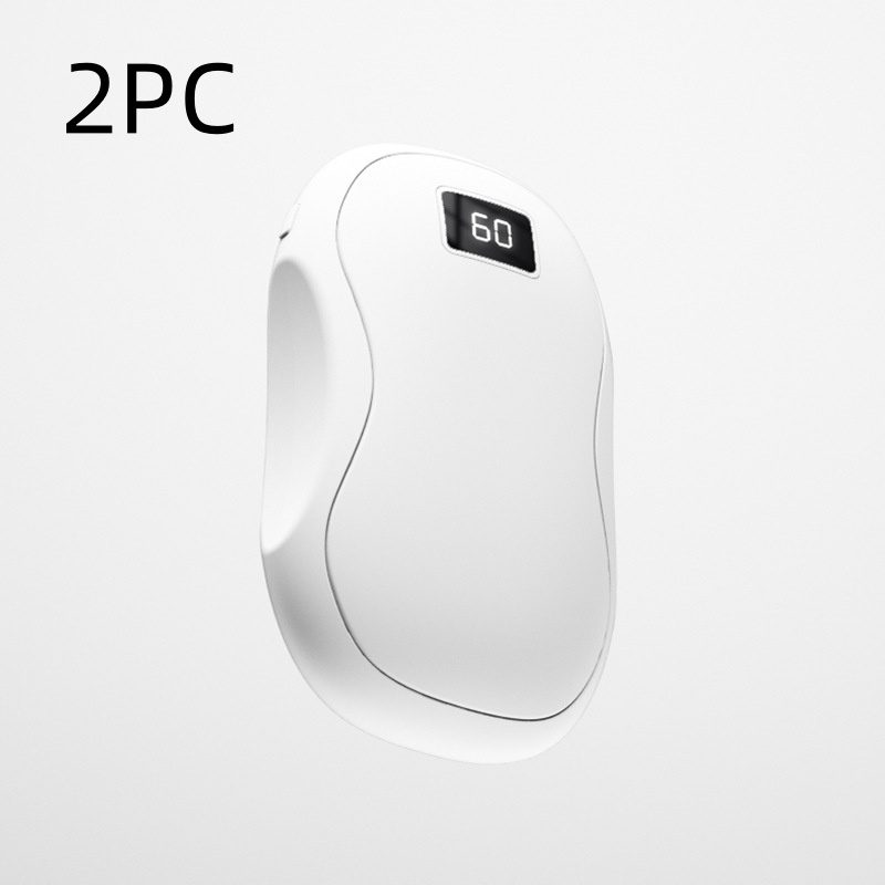 Large Capacity Double-sided Heating Digital Display USB Charging Portable Hand Warmer – view 19