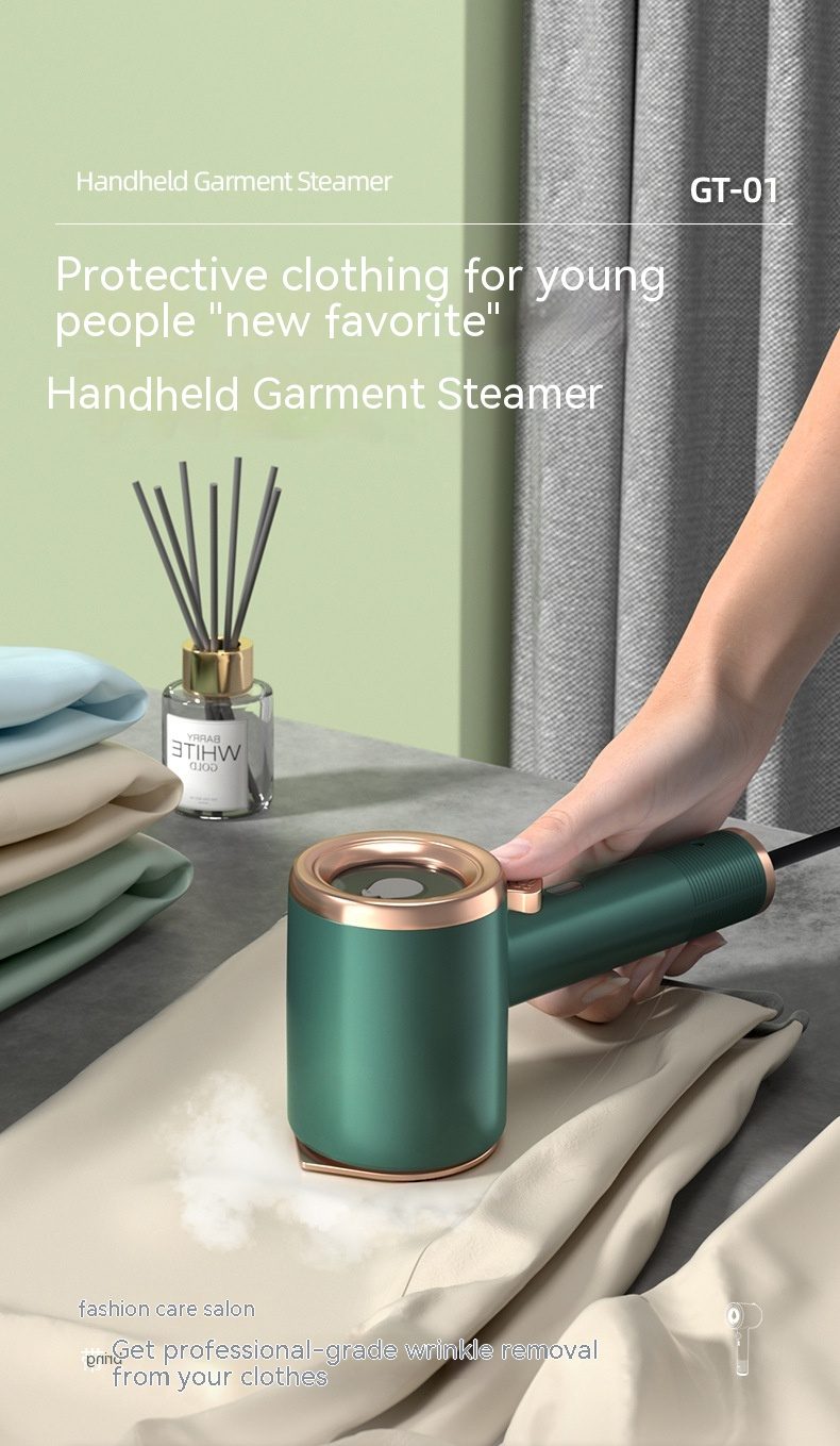 Mini Portable Handheld Garment Steamer Fabric Steam Iron For Clothes Travel Home Appliances Vertical US Plug Ironing Machine – view 17