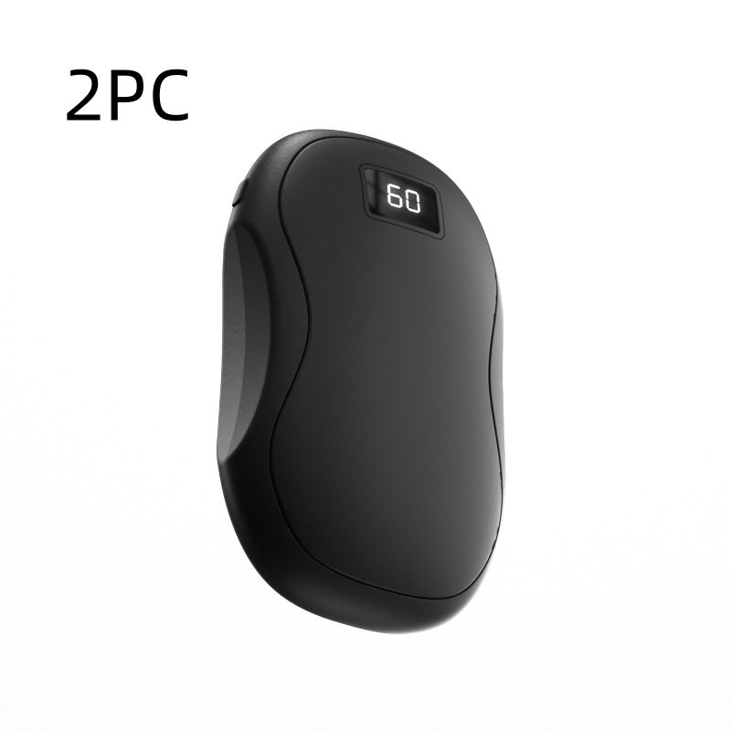 Large Capacity Double-sided Heating Digital Display USB Charging Portable Hand Warmer – view 18