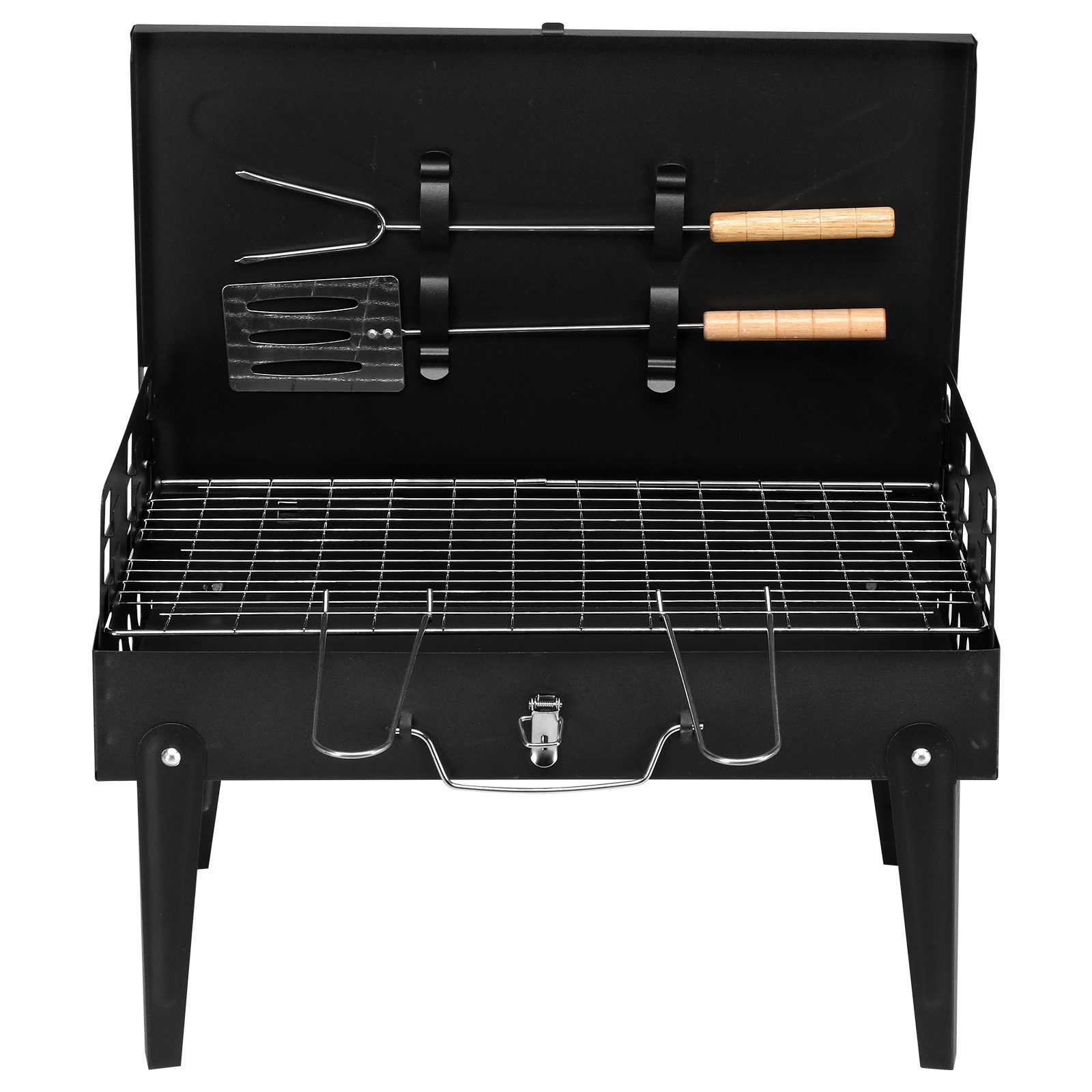 Black Portable Square Carbon Oven – view 9