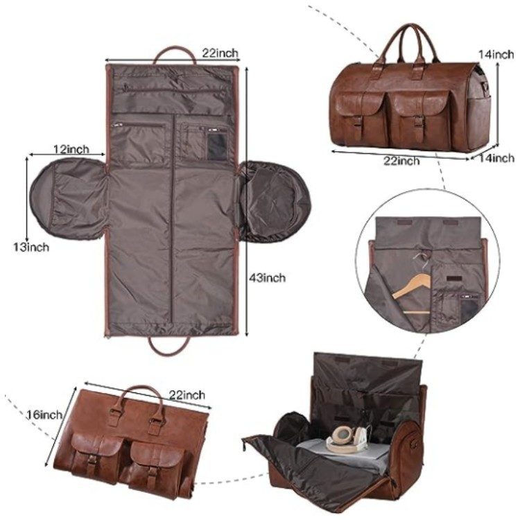 Portable Folding Outdoor Multifunctional Luggage Bag – view 12