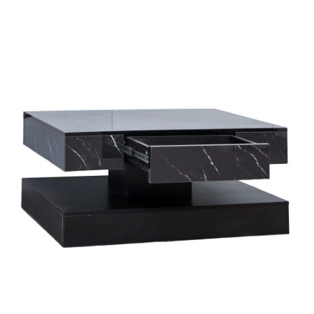 6.93IN High LED Coffee Table,Modern Coffee Table For Living Room,Living Room Tables,Large Living Room Furniture,LED Lights – view 13