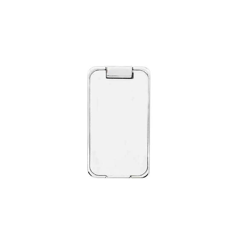 Foldable Mobile Phone Holder Ring Buckle Retractable Desktop CellPhone Stand Car Magnetic Bracket Office Accessories – Silver