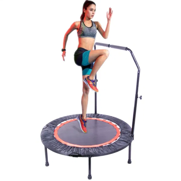 40 Inch Mini Exercise Trampoline For Adults Or Kids Indoor Fitness Rebounder Trampoline With Safety Pad Max. Load 300LBS – view 4