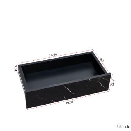 6.93IN High LED Coffee Table,Modern Coffee Table For Living Room,Living Room Tables,Large Living Room Furniture,LED Lights – view 4