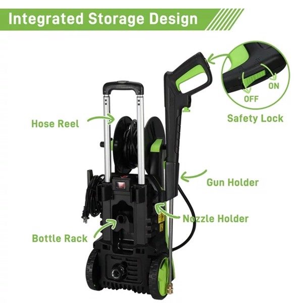 High Pressure Cleaning Machine Green – view 2