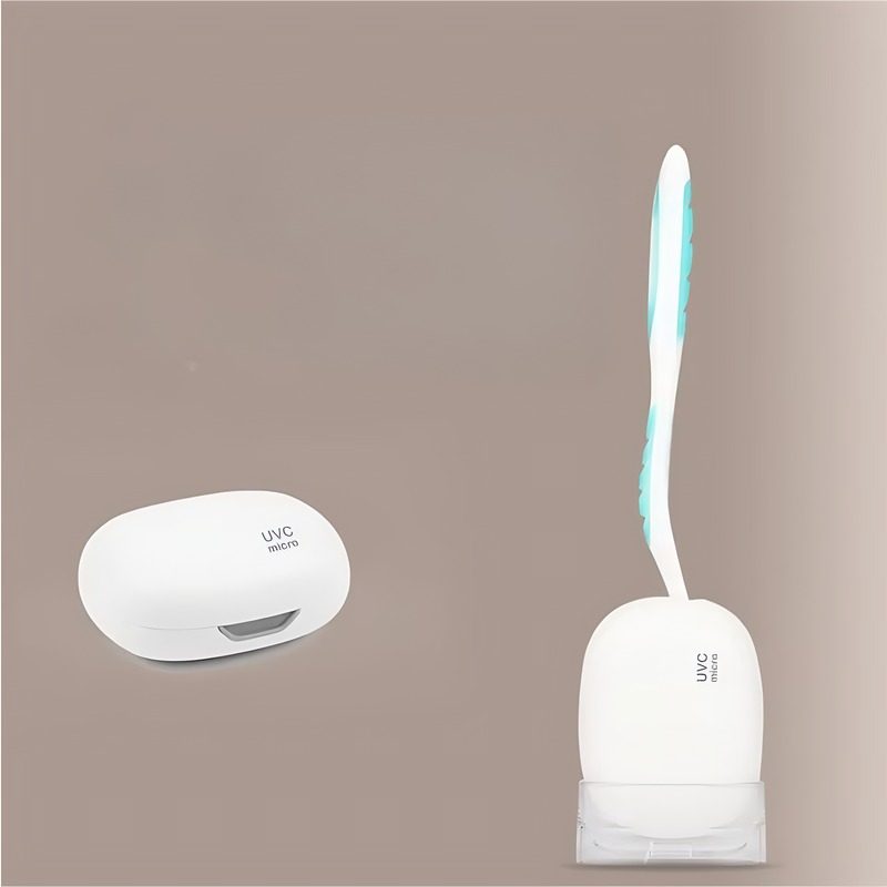 The White Toothbrush Sterilization Box Can Sterilize Effectively To Protect Your Oral Cavity. It's Simple And Elegant, Making Brushing Teeth Healthier And More Reassuring. – view 2