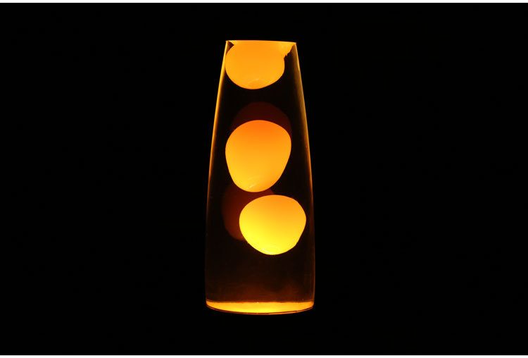 Small Night Light Small Wax Lamp Creative Decoration – Water orange wax