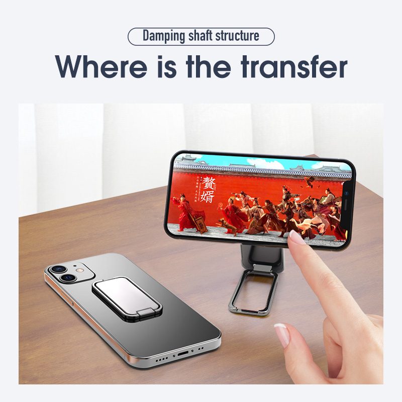 Foldable Mobile Phone Holder Ring Buckle Retractable Desktop CellPhone Stand Car Magnetic Bracket Office Accessories – view 10