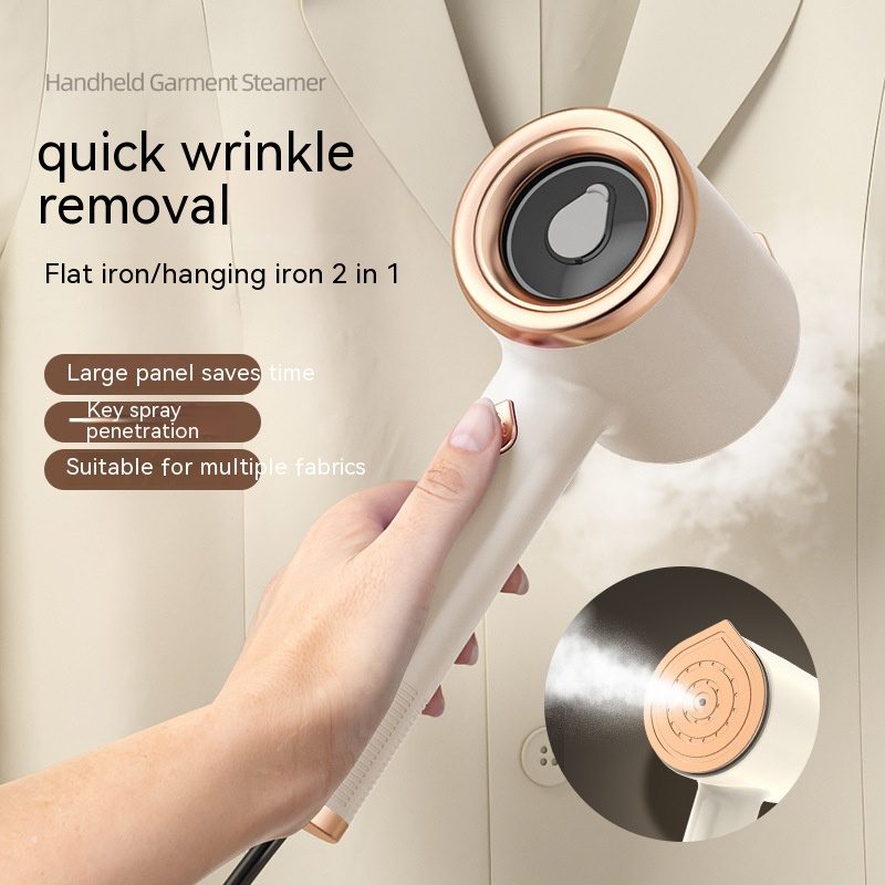 Mini Portable Handheld Garment Steamer Fabric Steam Iron For Clothes Travel Home Appliances Vertical US Plug Ironing Machine – view 25
