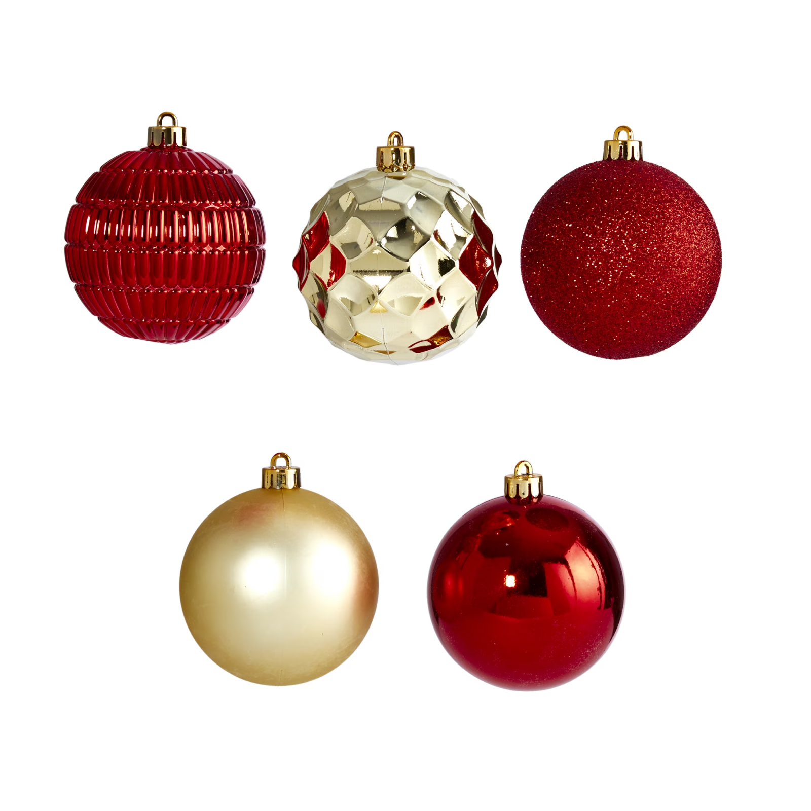 Assorted Colors Glass Christmas Ball Ornaments, 40 Count 3.00in – view 3