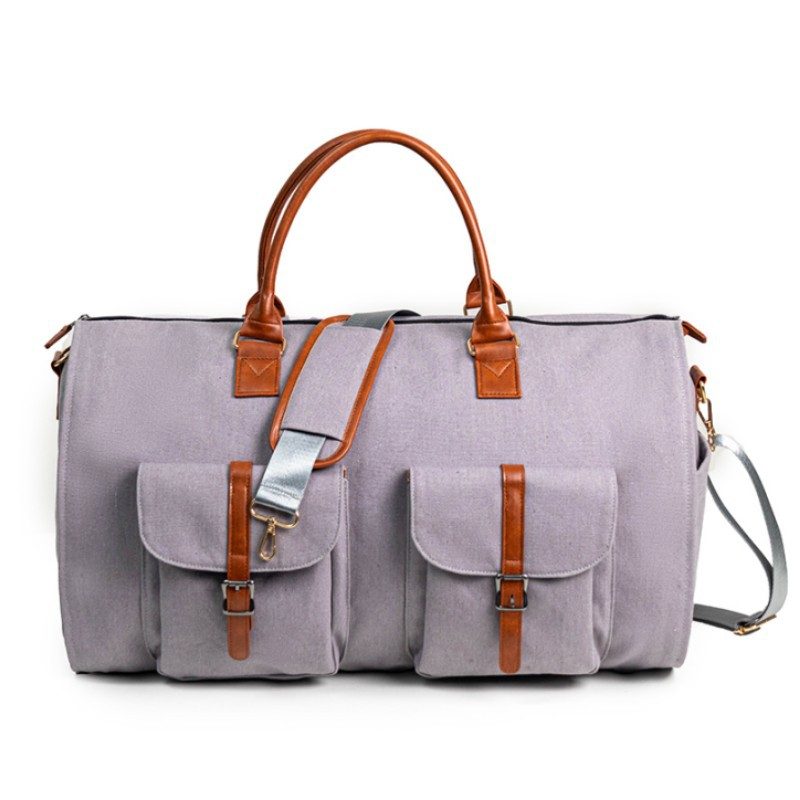 Portable Folding Outdoor Multifunctional Luggage Bag – Gray