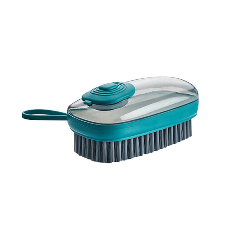 Multifunctional Automatic Liquid Cleaning Brush Soft Shoe Brush Clean Wash Shoe Artifact Laundry Brush Household Brush Clothes – Green
