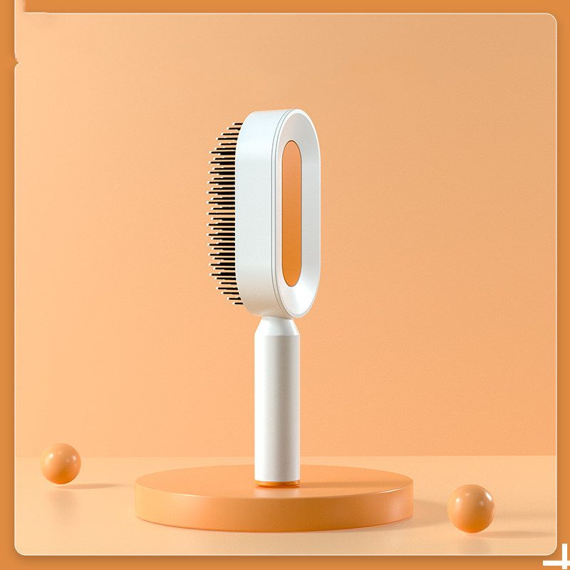 Self Cleaning Hair Brush For Women One-key Cleaning Hair Loss Airbag Massage Scalp Comb Anti-Static Hairbrush – view 19